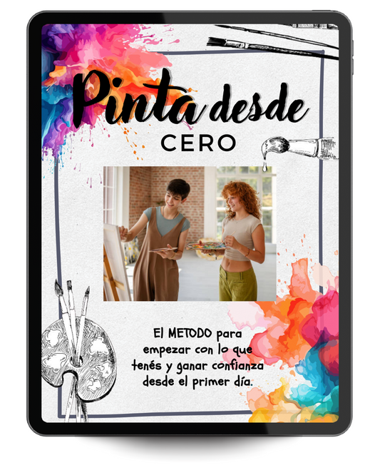 PINTÁ DESDE CERO